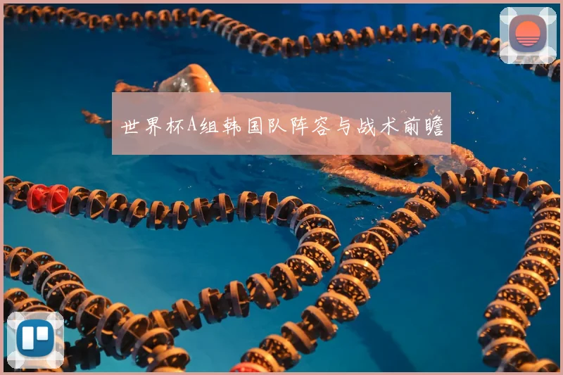 世界杯A组韩国队阵容与战术前瞻
